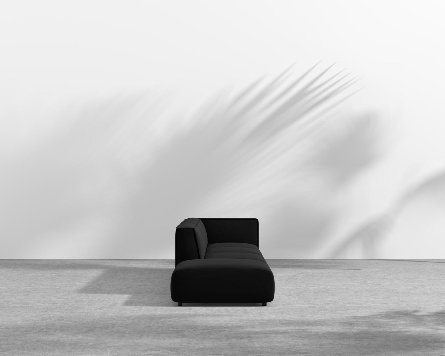 Arya Outdoor Modular Sectional - Open Left, Outdoor Fabric - Arcadia