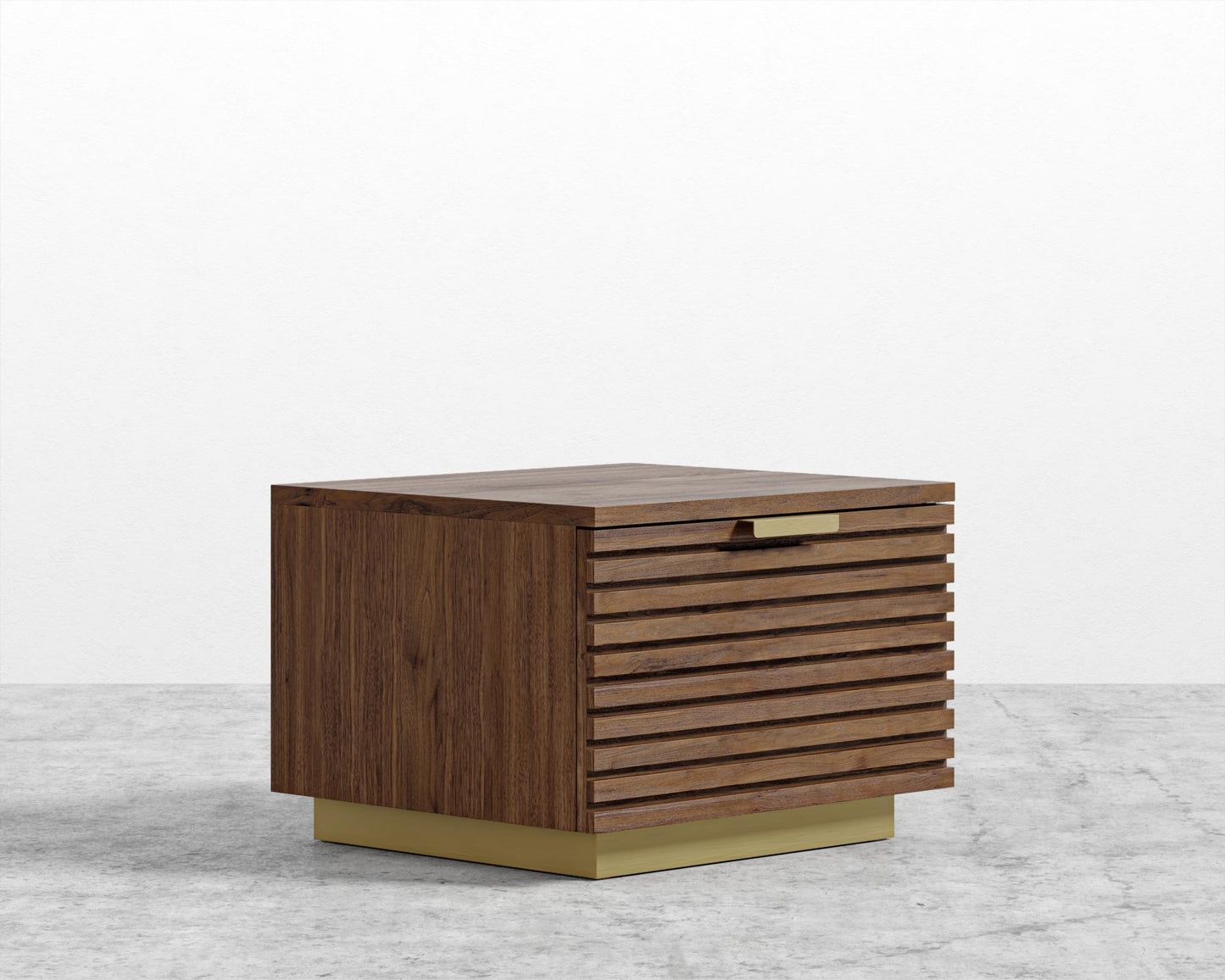 Georgio Night Stand - Walnut-stained
