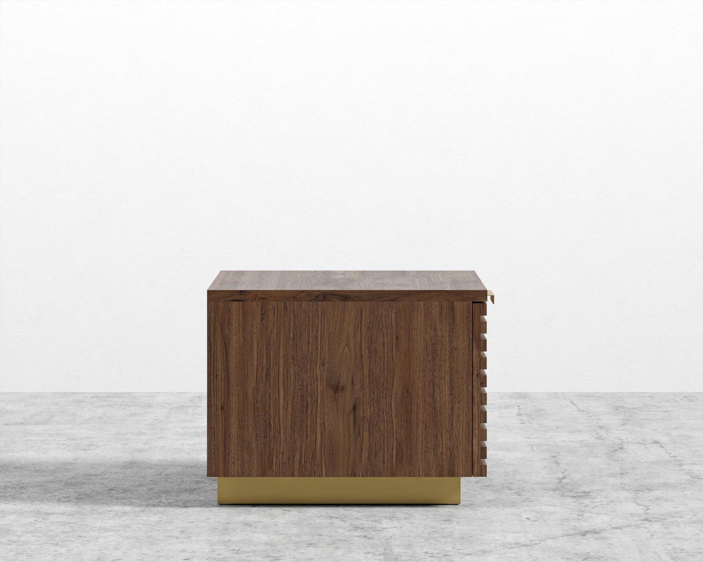 Georgio Night Stand - Walnut-stained