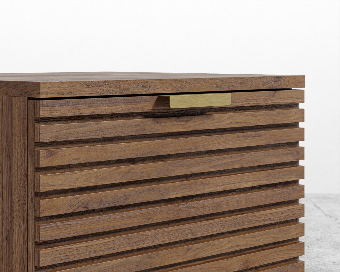 Georgio Night Stand - Walnut-stained