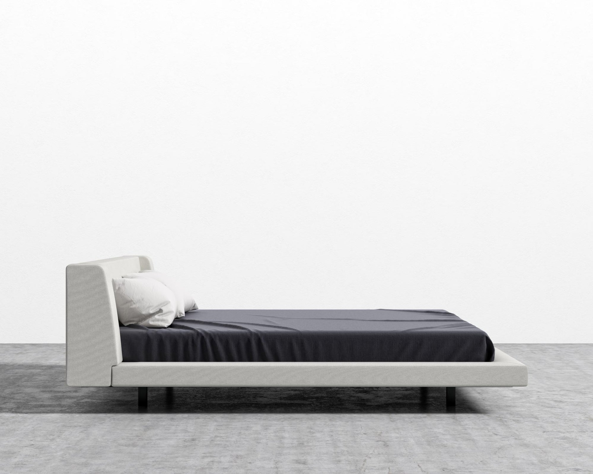Harper Bed - Cal King, Modern Felt - Alesund