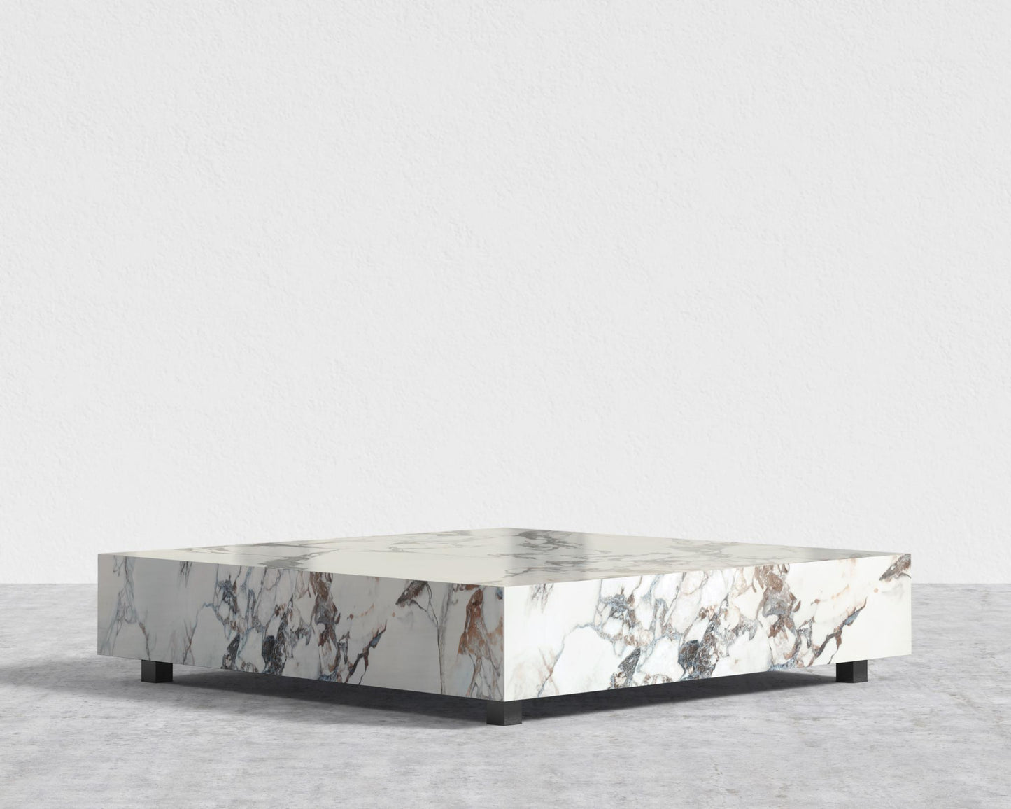 Liza Coffee Table - Black - Liza Outdoor, 40" x 40" | 102 x 102cm, Viola Ceramic