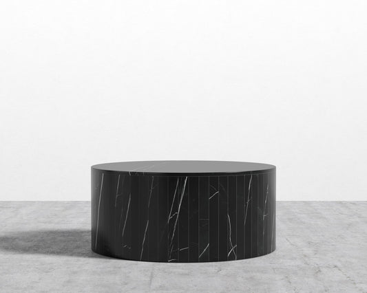 Nova Coffee Table - Surface - Black Marble, 31.5" | 80cm
