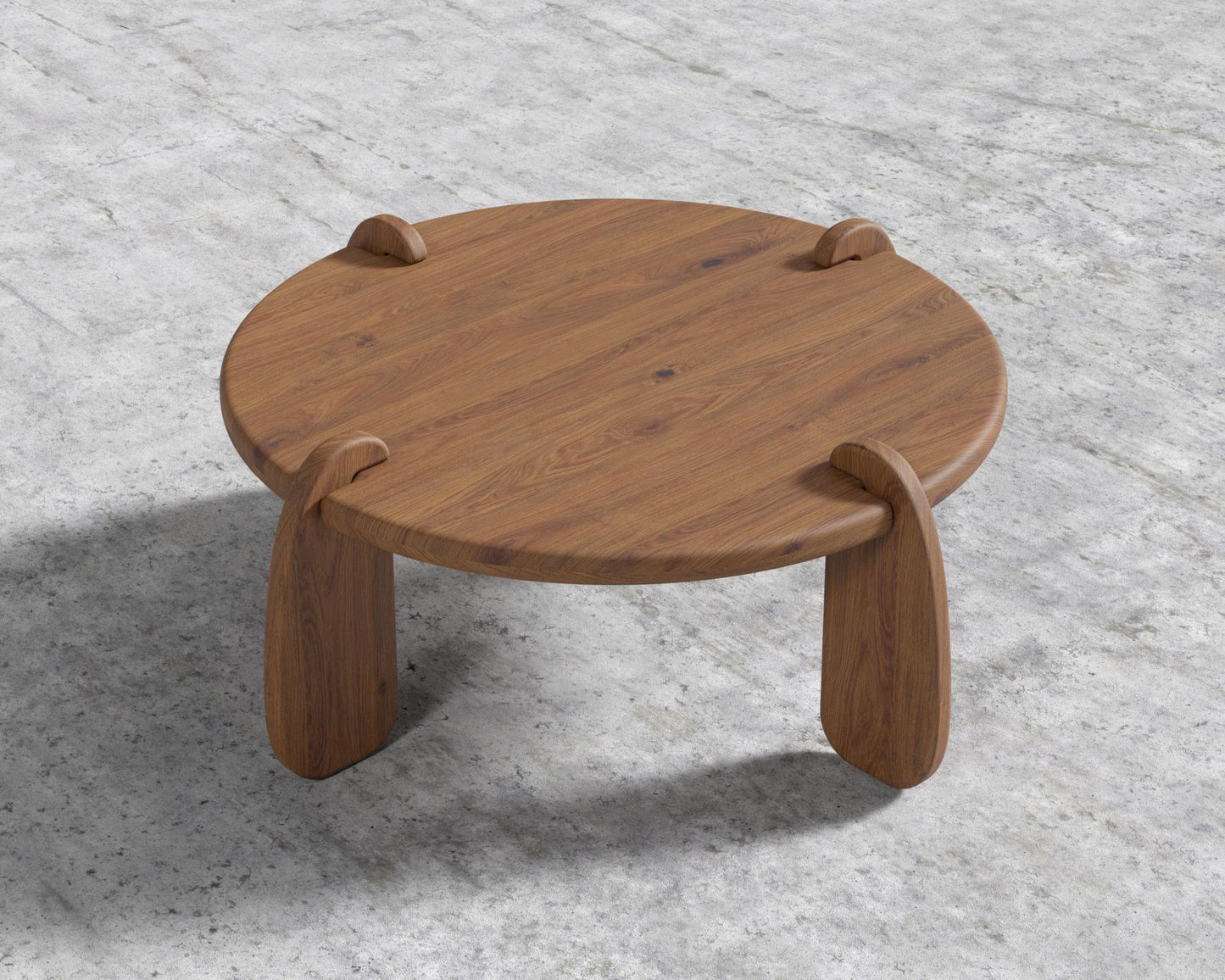 Orb Coffee Table - Walnut Acacia