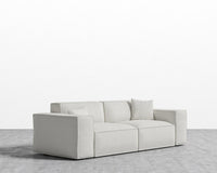 Porter Sofa - Black Feet, Modern Felt - Alesund