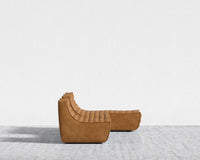 Tanner Modular Sectional - Microfiber Leather - Trento Morocco