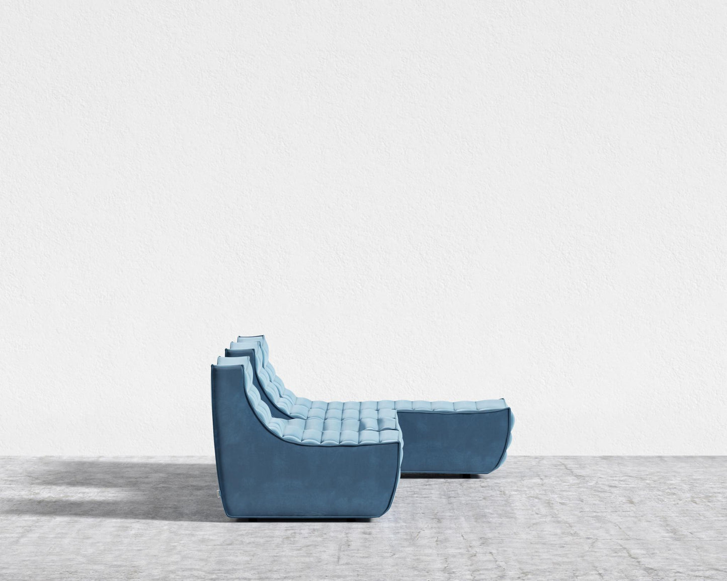 Tanner Modular Sectional - Plush Velvet - Solstice