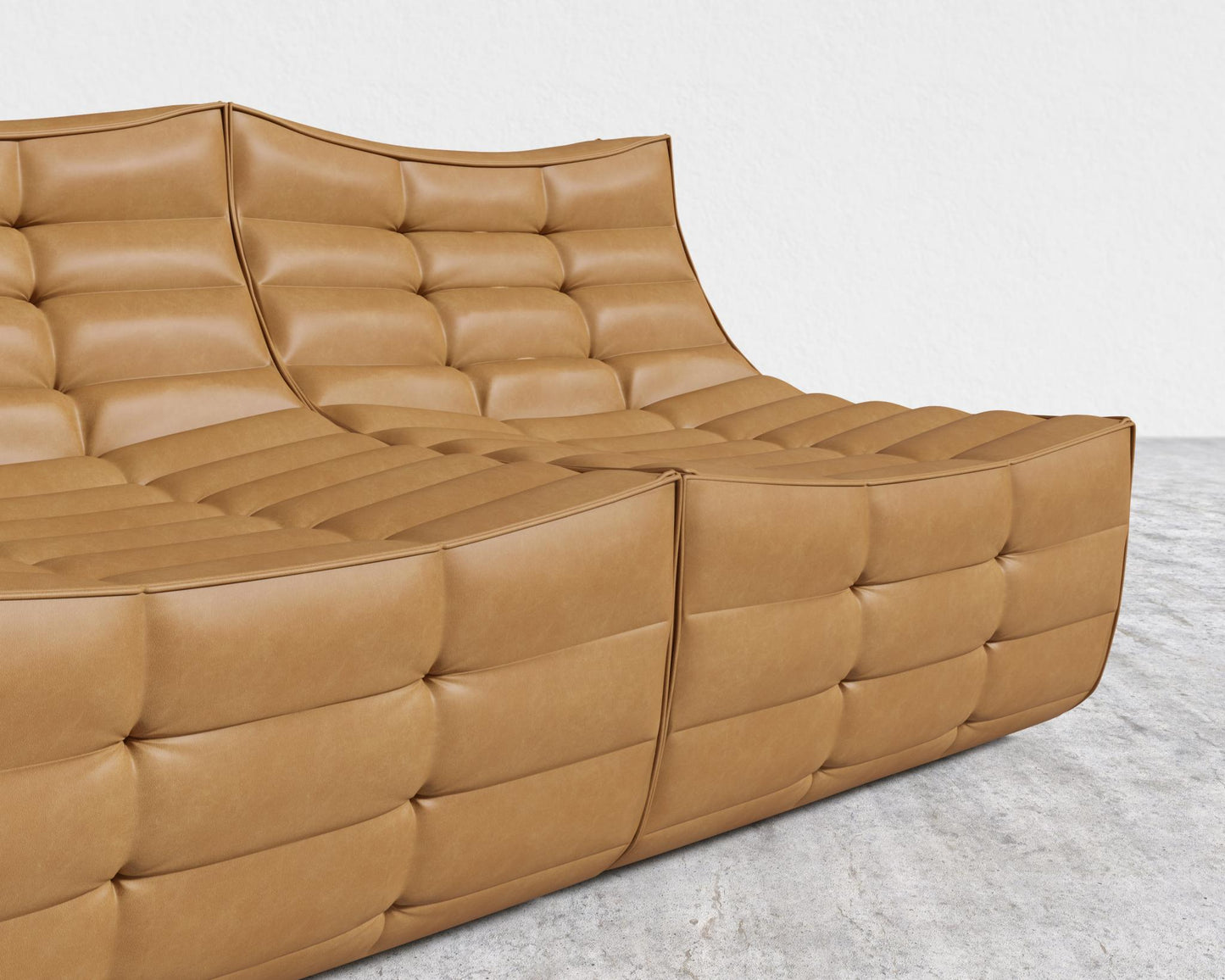 Tanner Sofa - Microfiber Leather - Trento Morocco