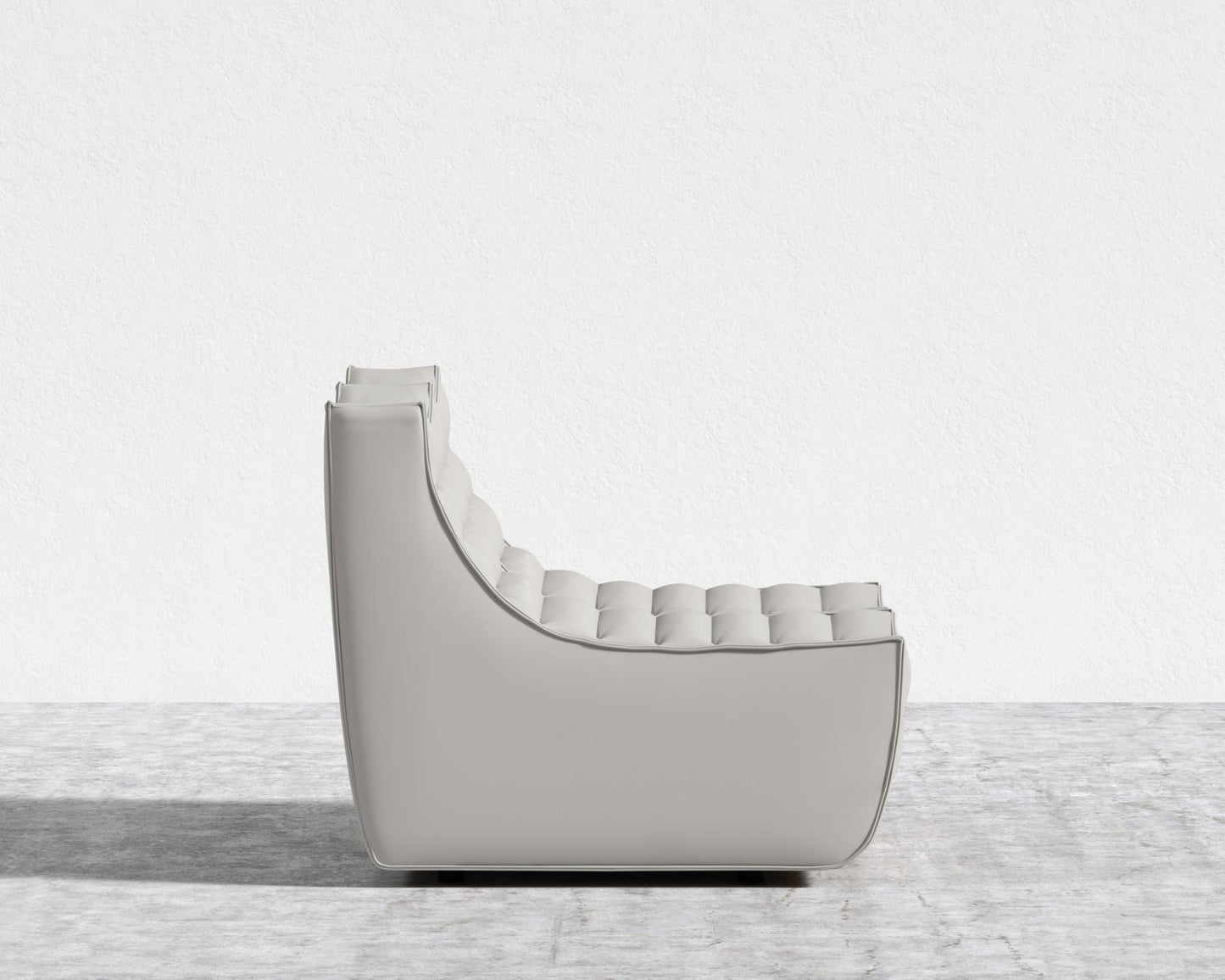 Tanner Sofa - Microfiber Leather - Trento Taupe