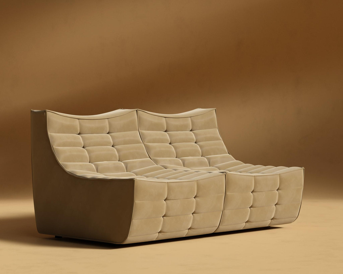 Tanner Sofa - Plush Velvet - Dune
