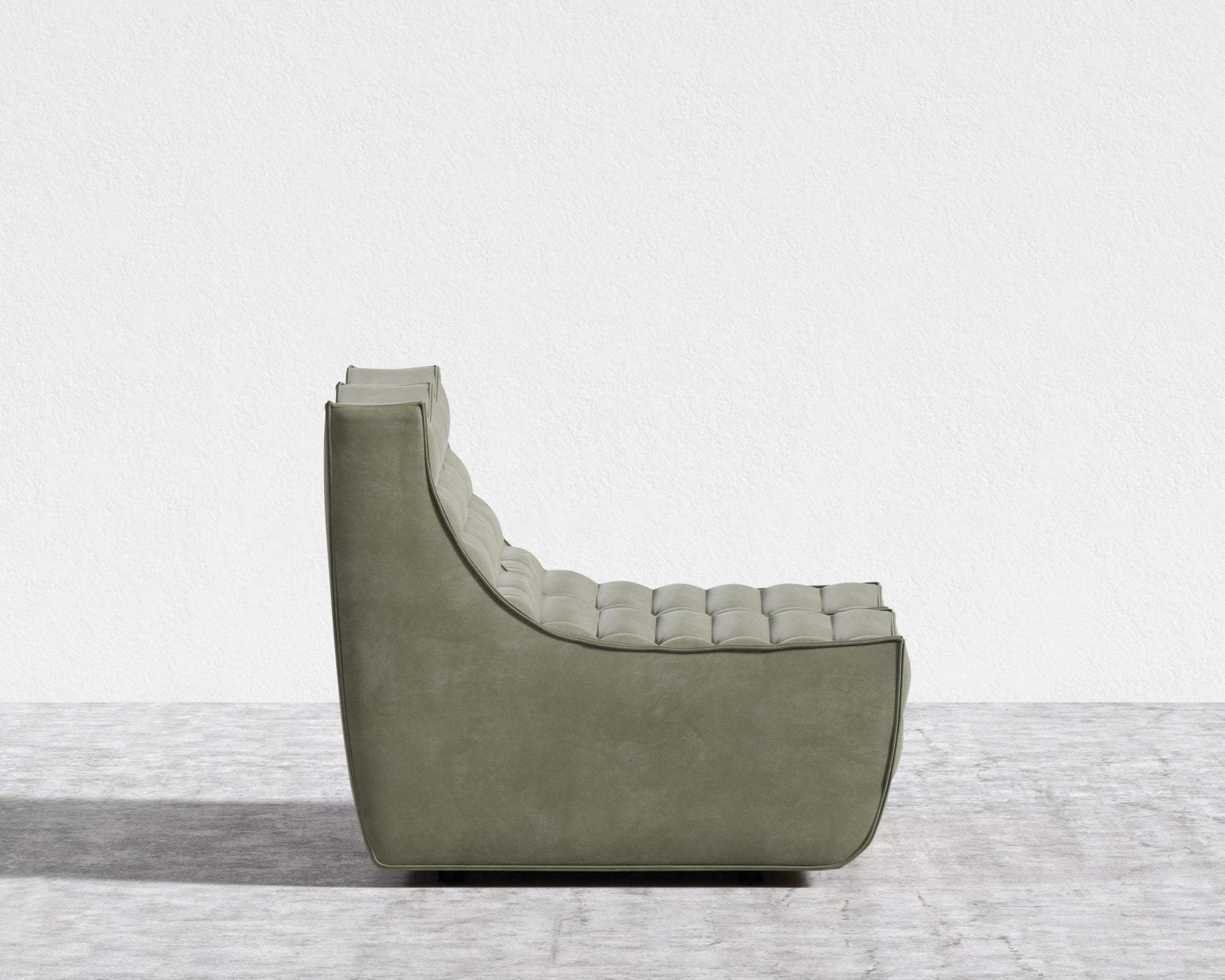 Tanner Sofa - Venice Vegan Suede - Sage