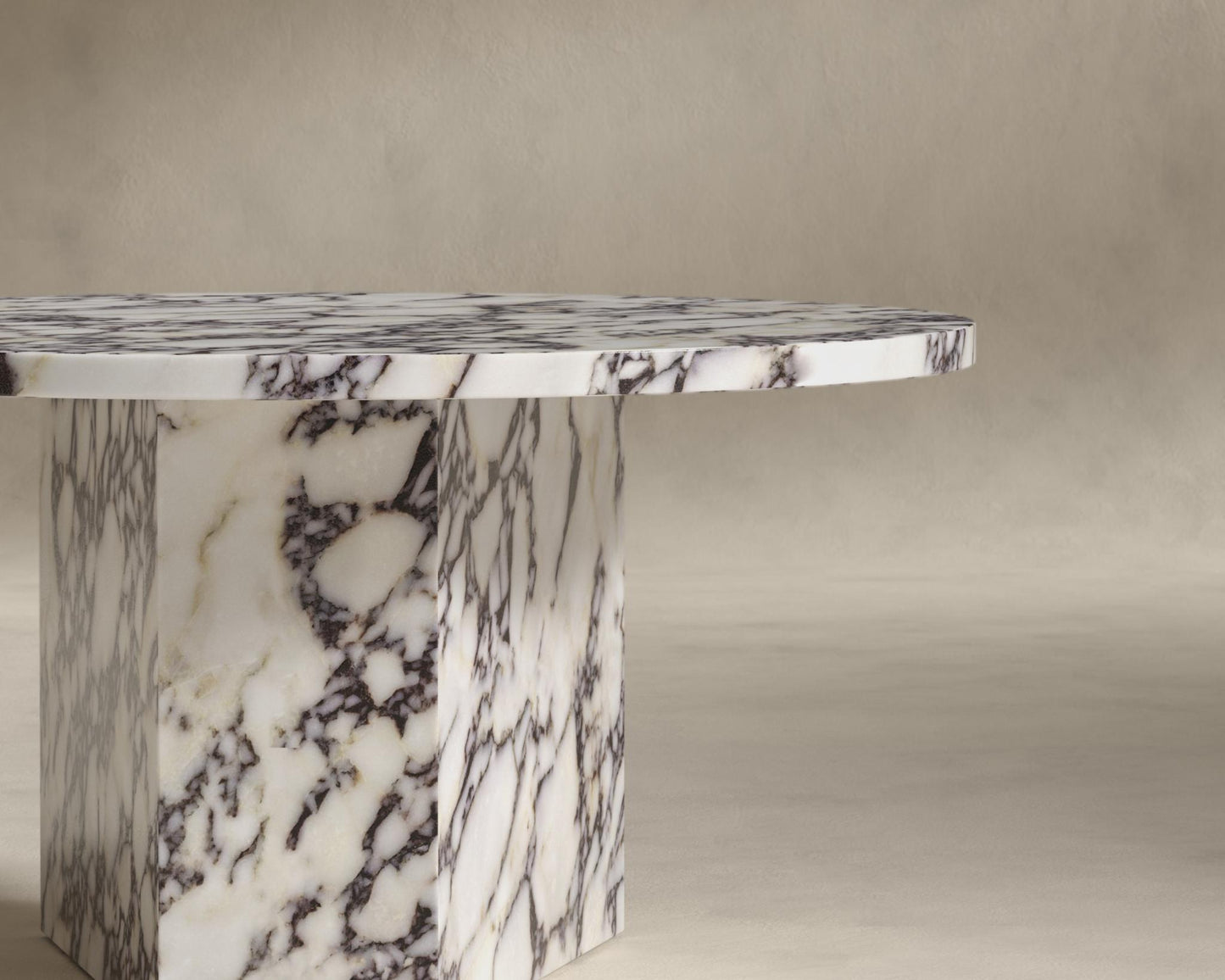Romulus Nesting Coffee Table - Viola Marble