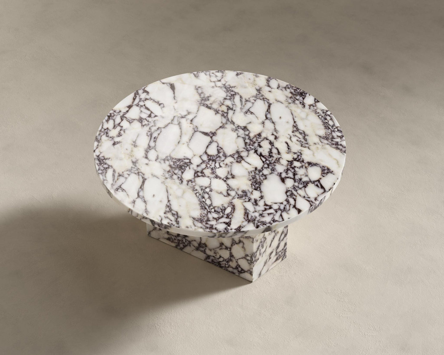 Romulus Nesting Coffee Table - Viola Marble