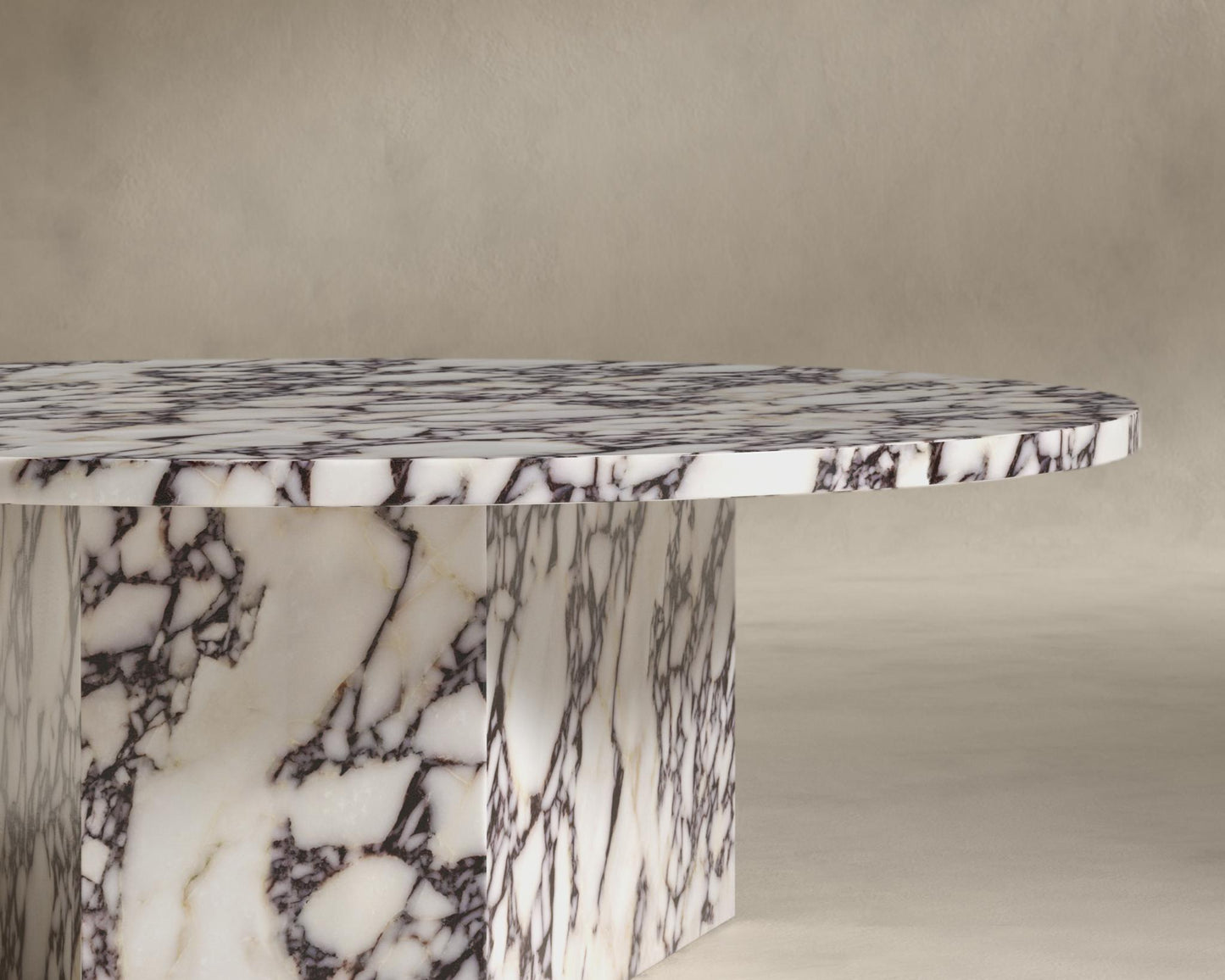 Romulus Nesting Coffee Table - Viola Marble