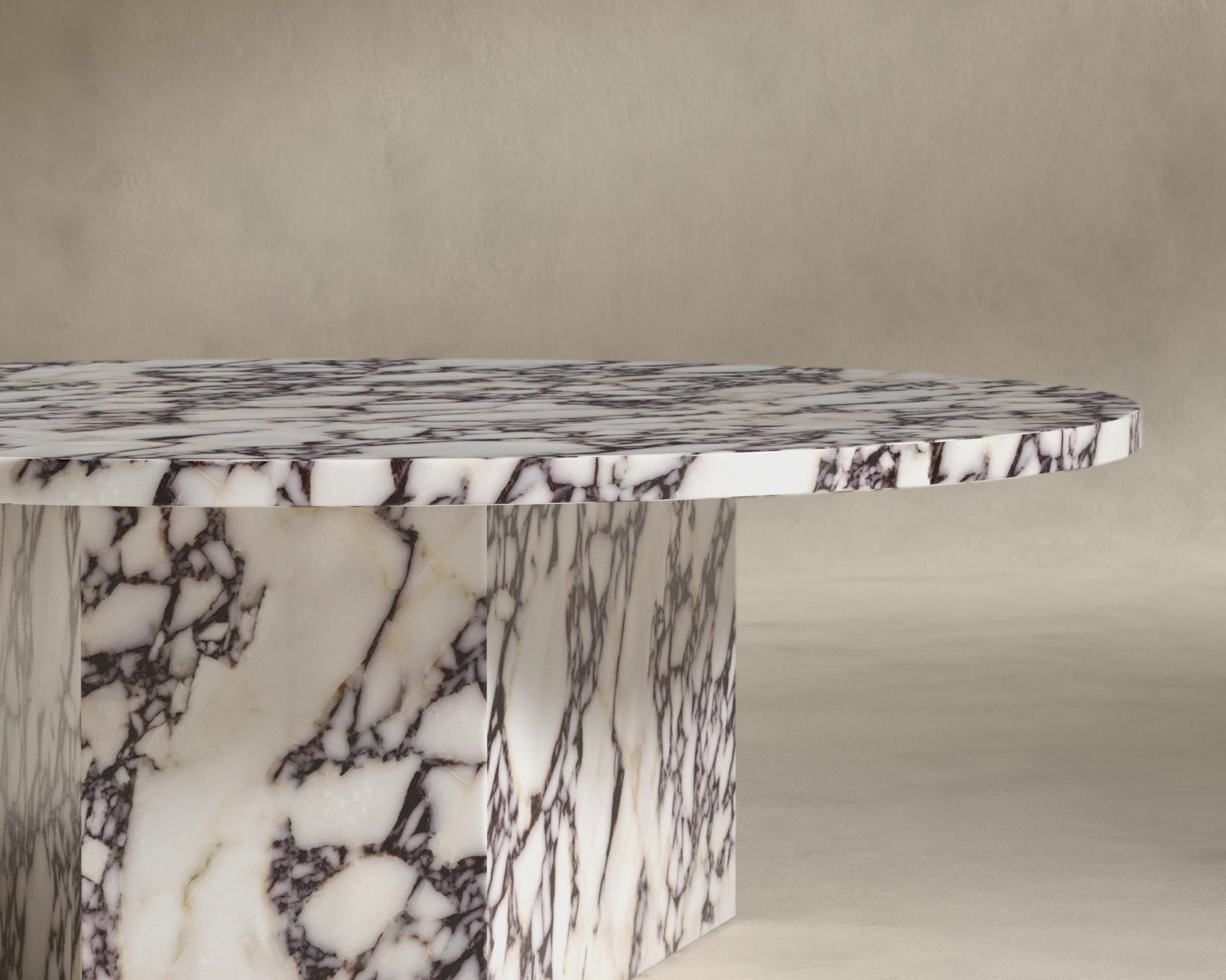 Romulus Nesting Coffee Table - Viola Marble