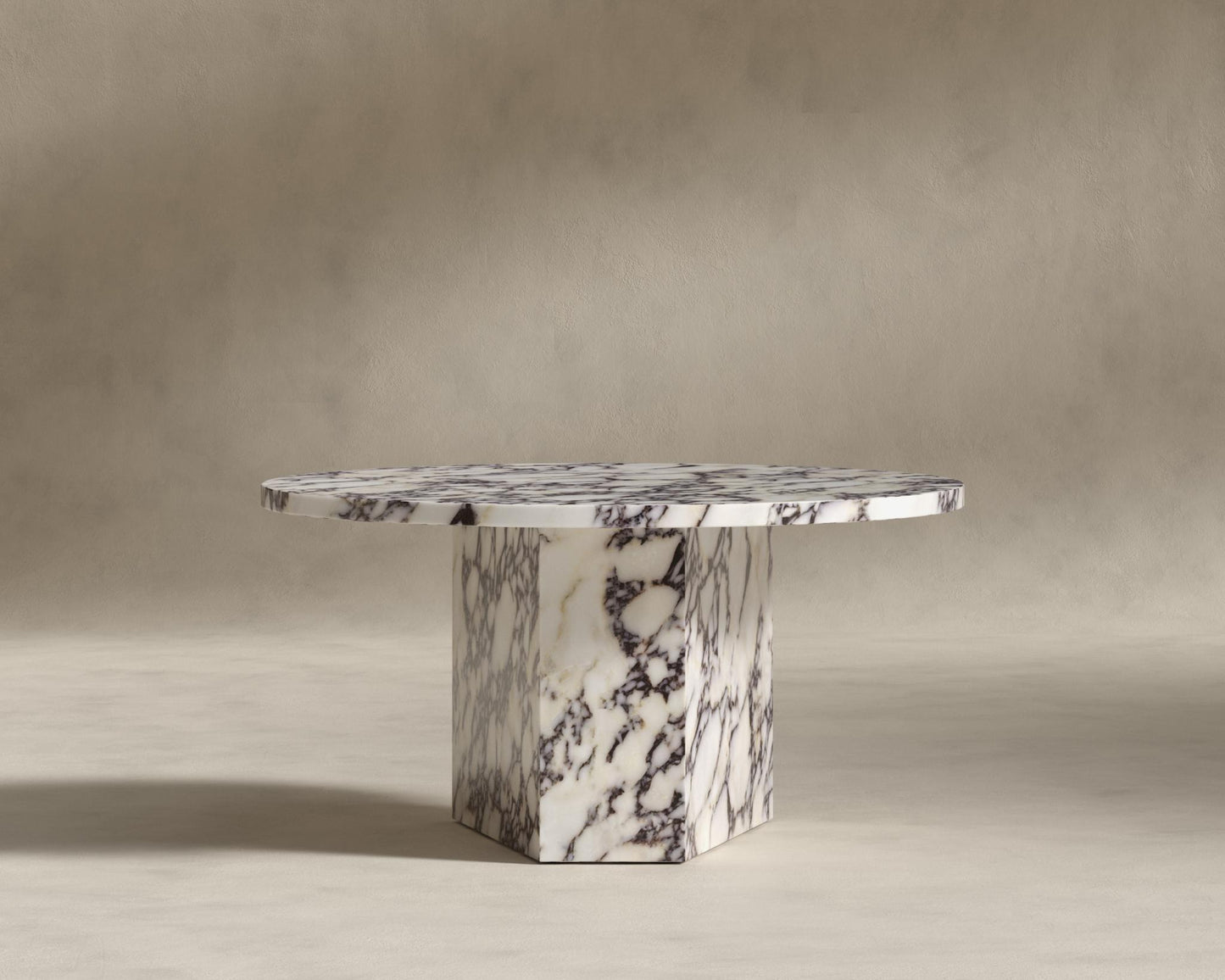 Romulus Nesting Coffee Table - Viola Marble