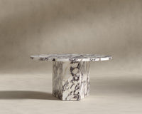 Romulus Nesting Coffee Table - Viola Marble