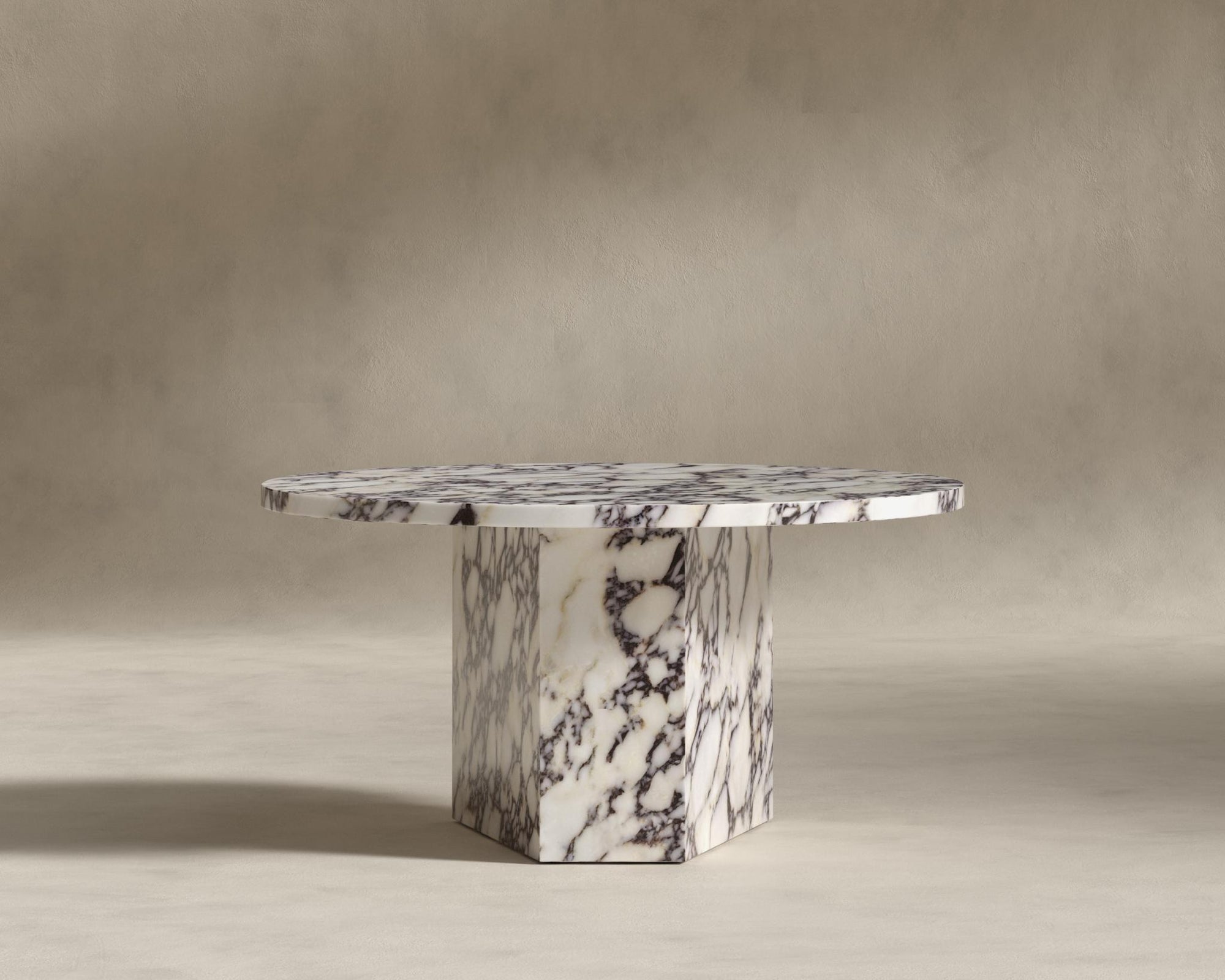 Romulus Nesting Coffee Table - Viola Marble
