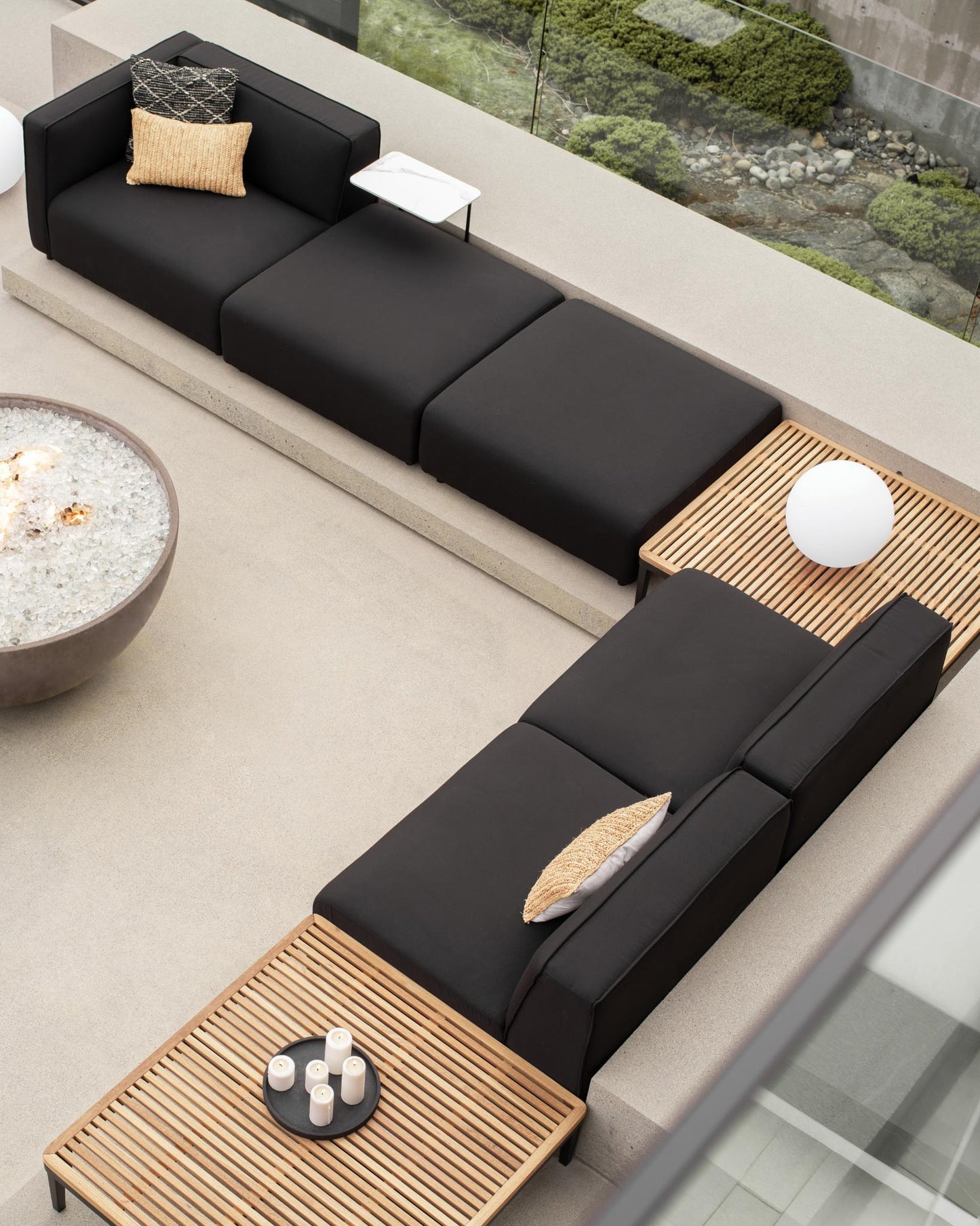 Francis Outdoor End Table