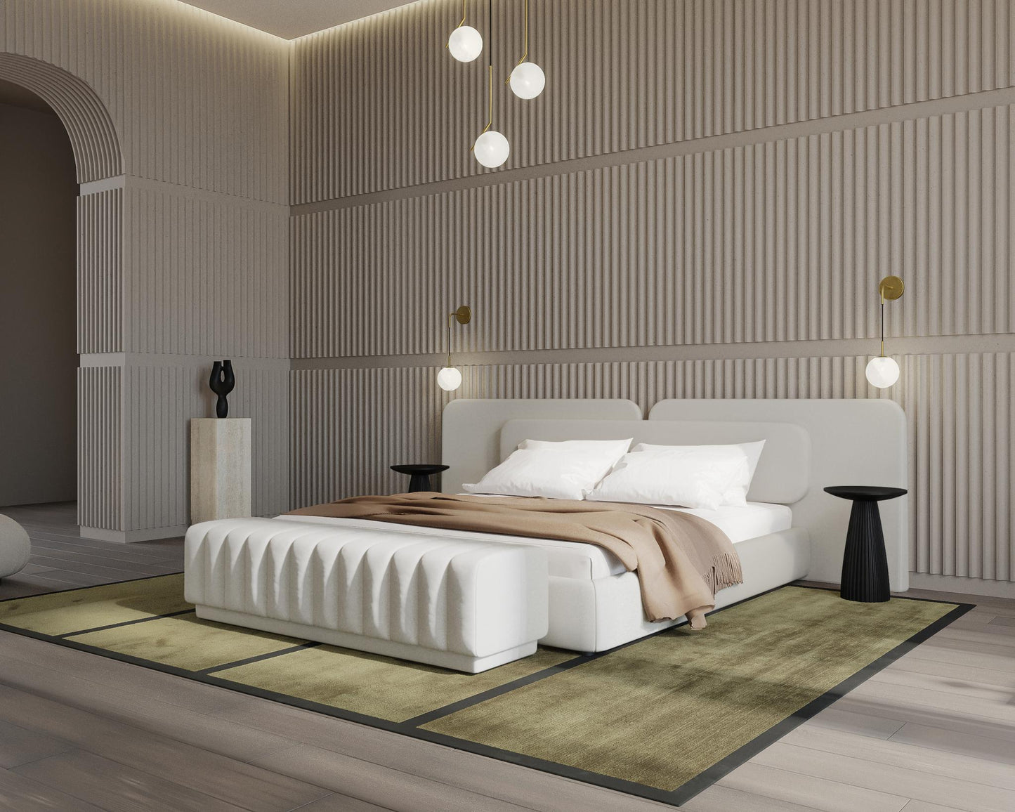 Angelo Bed Scene - Berlin Bench - Alesund