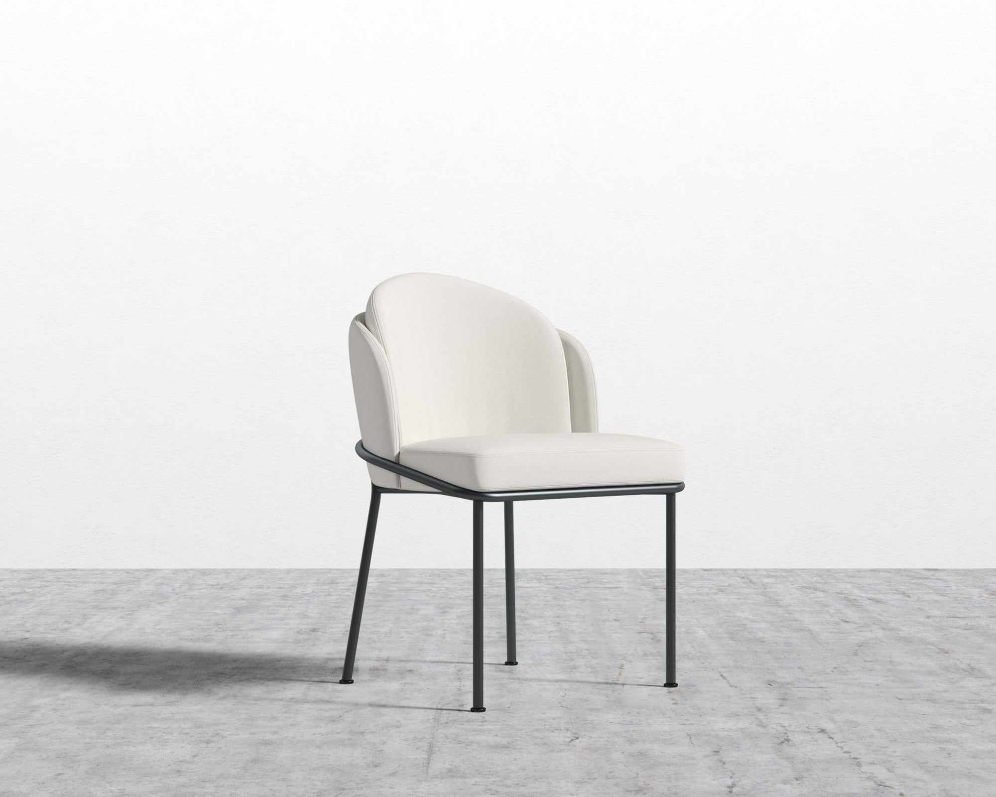 Angelo Dining Chair - Black - Angelo, Modern Felt - Alesund