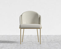 Angelo Dining Chair - Brass - Alesund