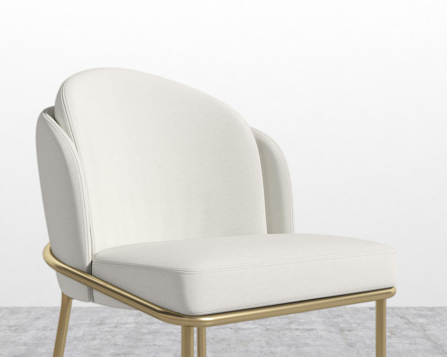 Angelo Dining Chair - Brass - Alesund