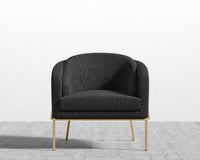 Angelo Lounge Chair - Black - Angelo, Chatou Bouclé - Caviar