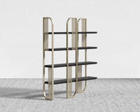 Apollo Bookshelf - Black Oak Veneer