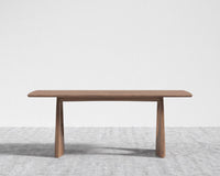 Arco Extendable Dining Table - Walnut Veneer