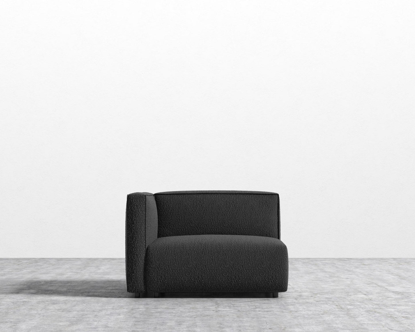 Arya Left Arm - Chatou Bouclé - Caviar