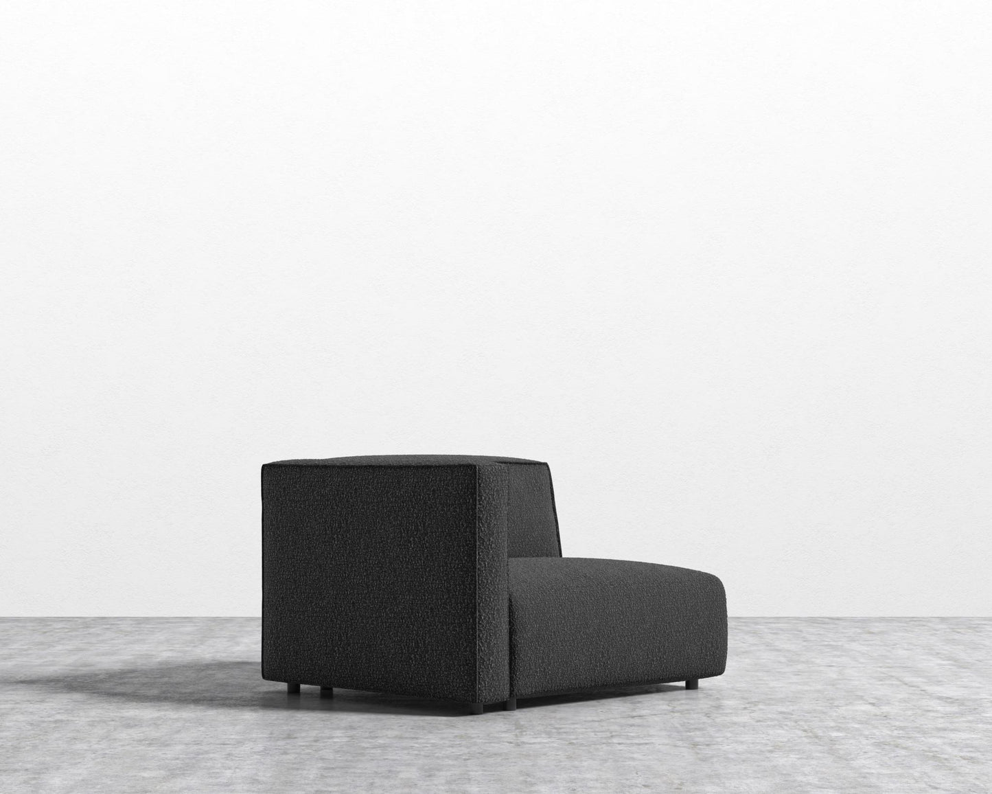 Arya Left Arm - Chatou Bouclé - Caviar