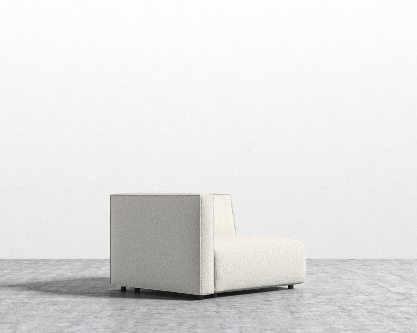 Arya Left Arm - Chatou Bouclé - Pearl