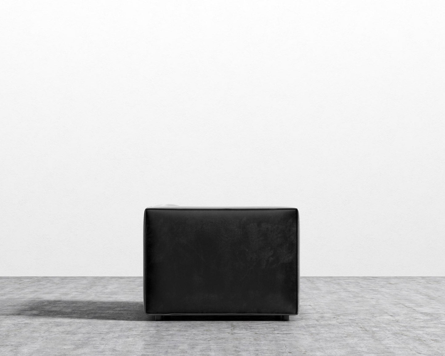 Arya Left Arm - Plush Velvet - Black