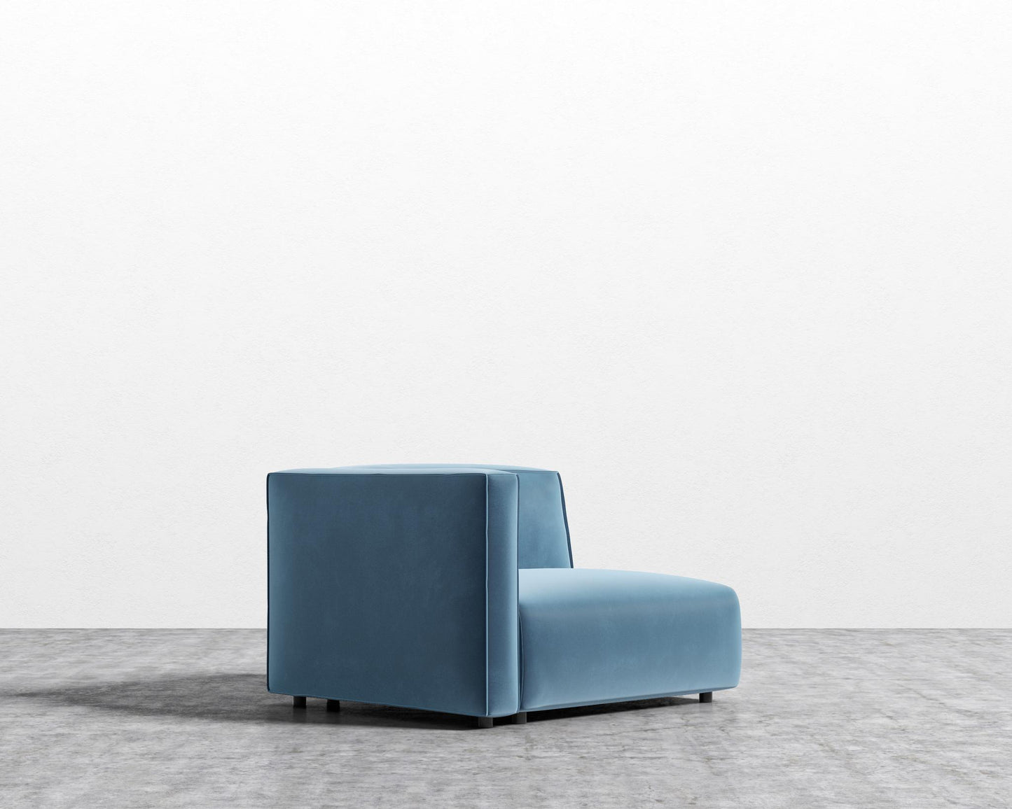 Arya Left Arm - Plush Velvet - Solstice