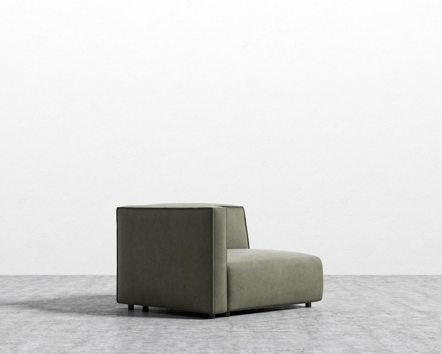 Arya Left Arm - Venice Vegan Suede - Sage