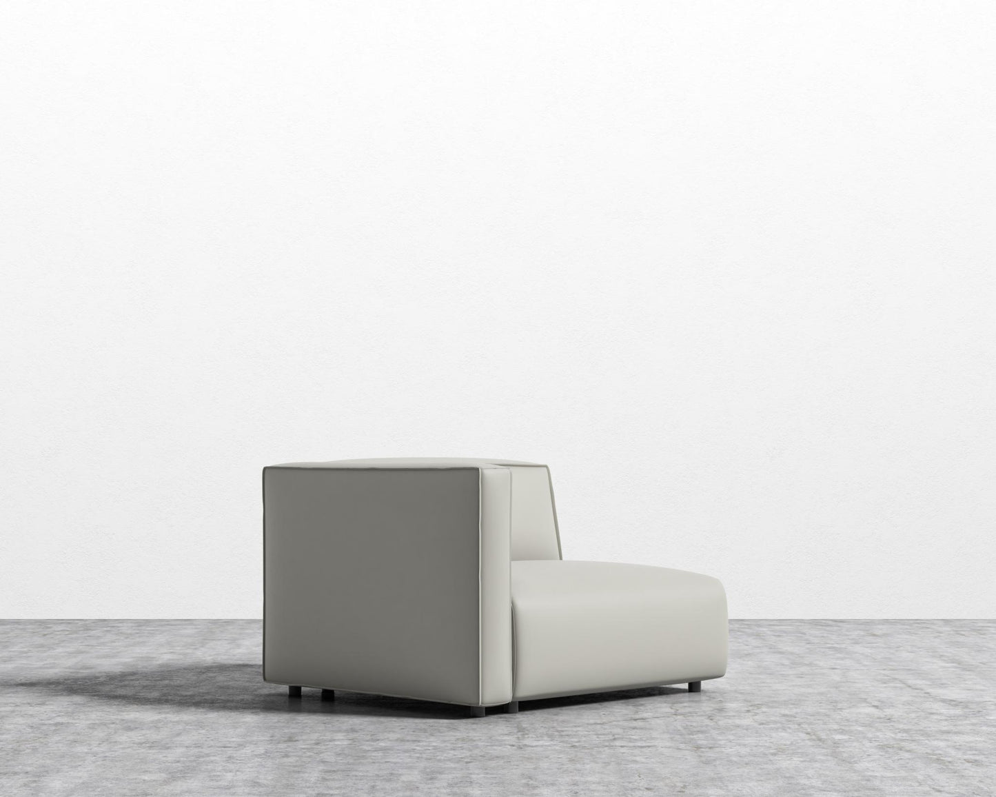 Arya Left Arm - Microfiber Leather - Trento Taupe