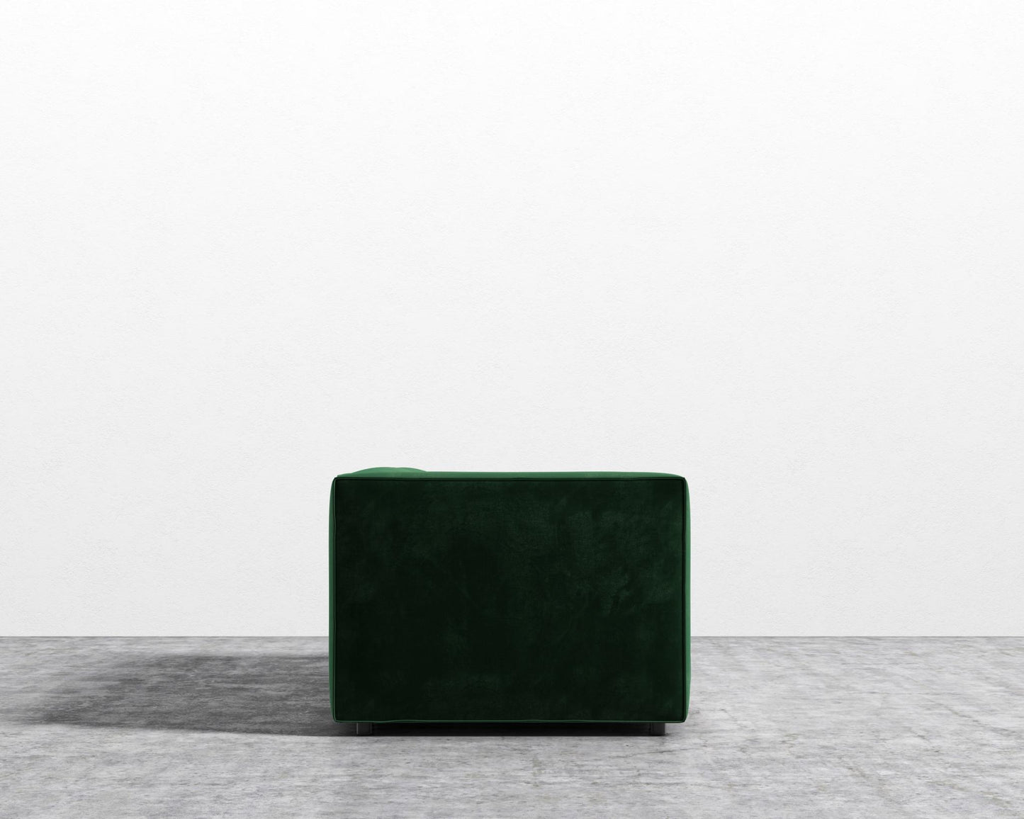 Arya Modular Loveseat - Plush Velvet - Moss