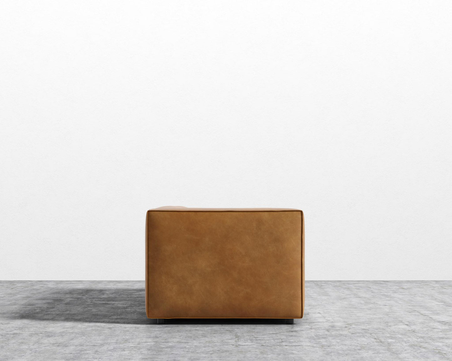 Arya Modular Loveseat - Microfiber Leather - Trento Morocco