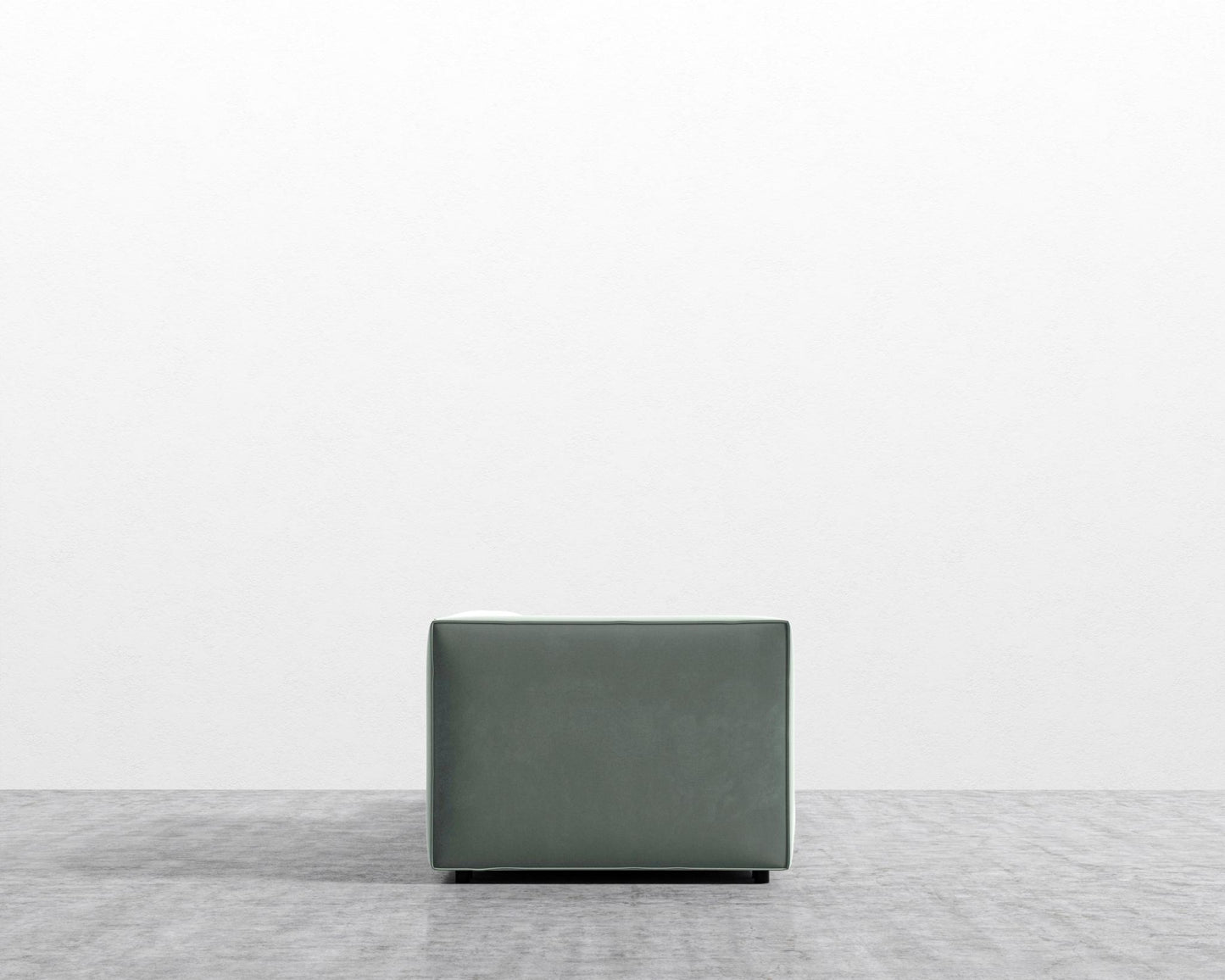 Arya Modular Sofa with Open End - Open Left, Plush Velvet - Moonstone