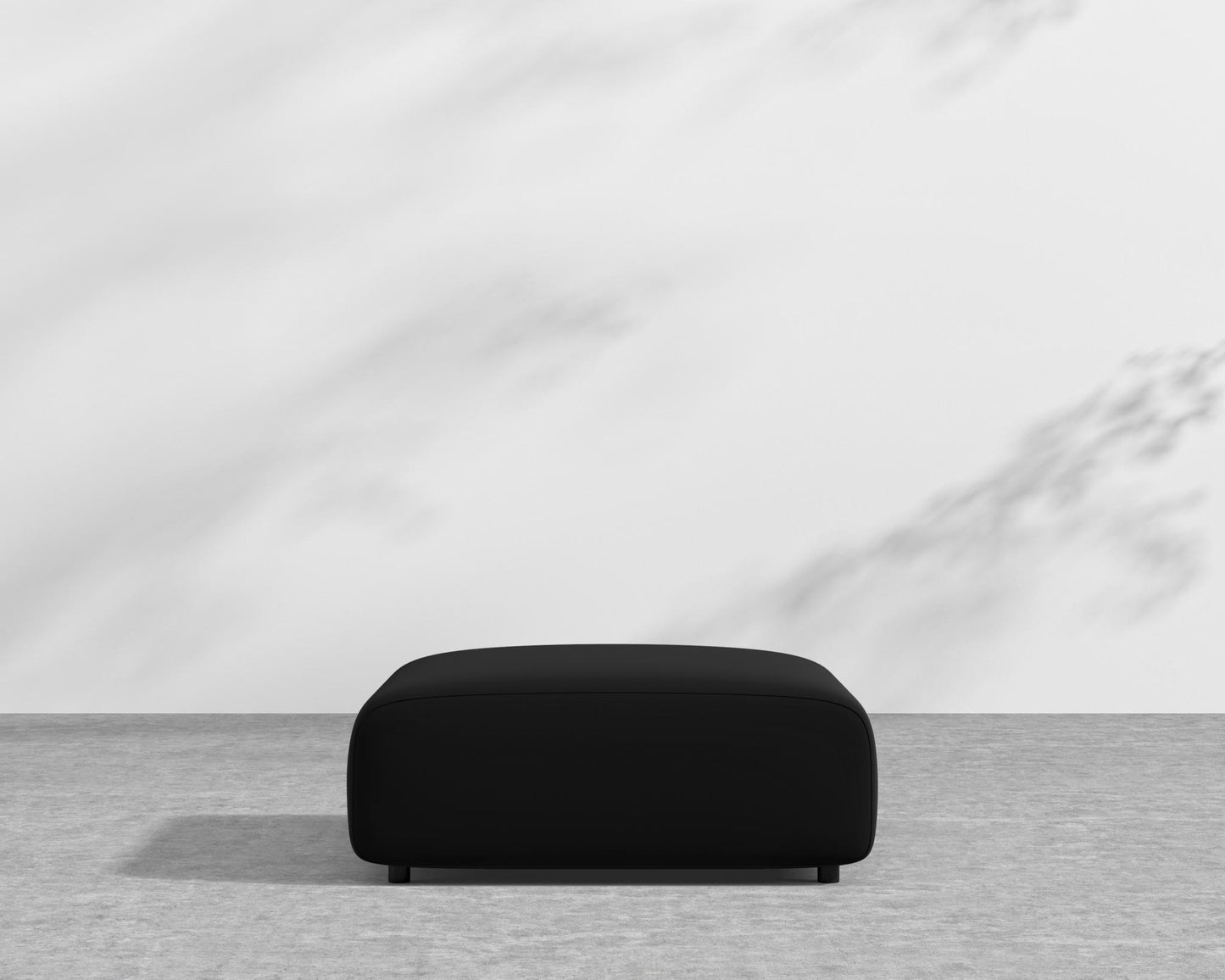 Arya Outdoor Ottoman - Outdoor Fabric - Arcadia