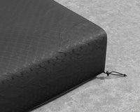 Arya Outdoor Ottoman Cover - Outdoor Cover - Black