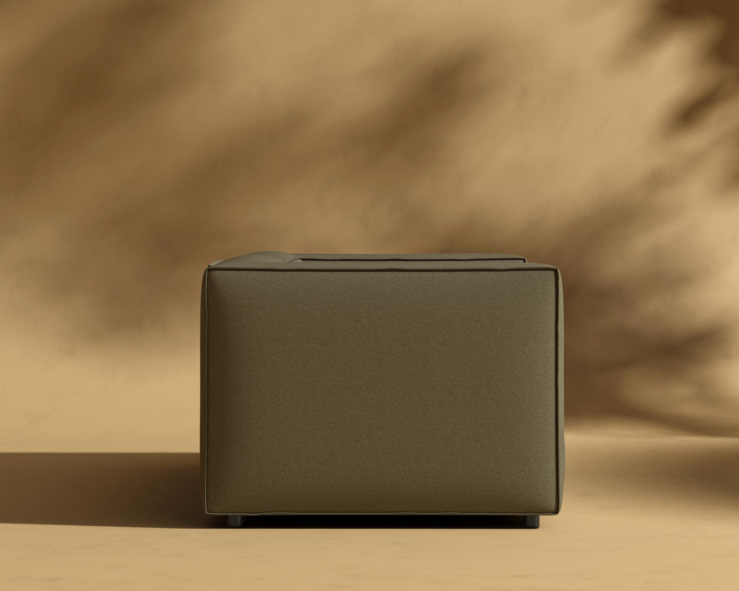 Arya Outdoor Modular Loveseat - Outdoor Fabric - Fresco