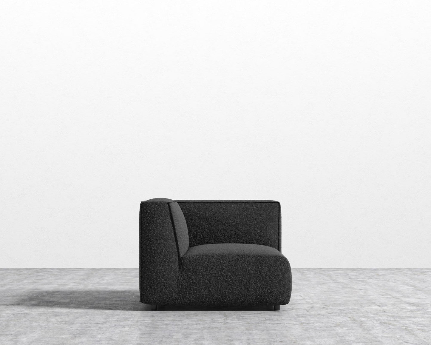 Arya Right Arm - Chatou Bouclé - Caviar