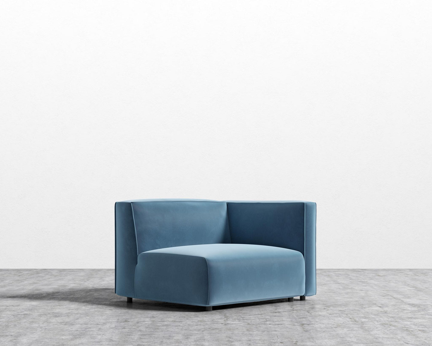 Arya Right Arm - Plush Velvet - Solstice