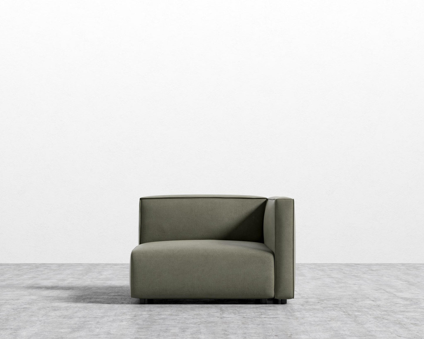 Arya Right Arm - Venice Vegan Suede - Sage