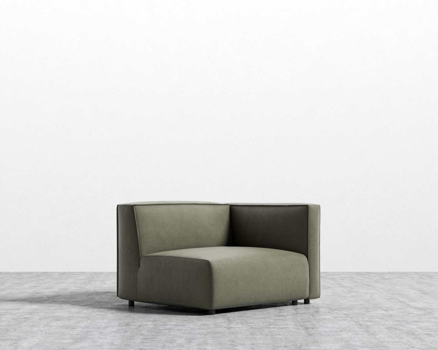 Arya Right Arm - Venice Vegan Suede - Sage