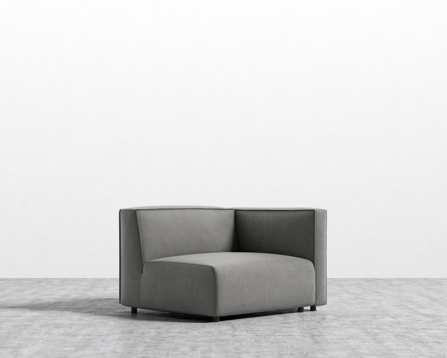 Arya Right Arm - Venice Vegan Suede - Strato