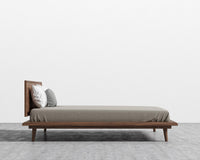 Asher Bed in Queen - Walnut