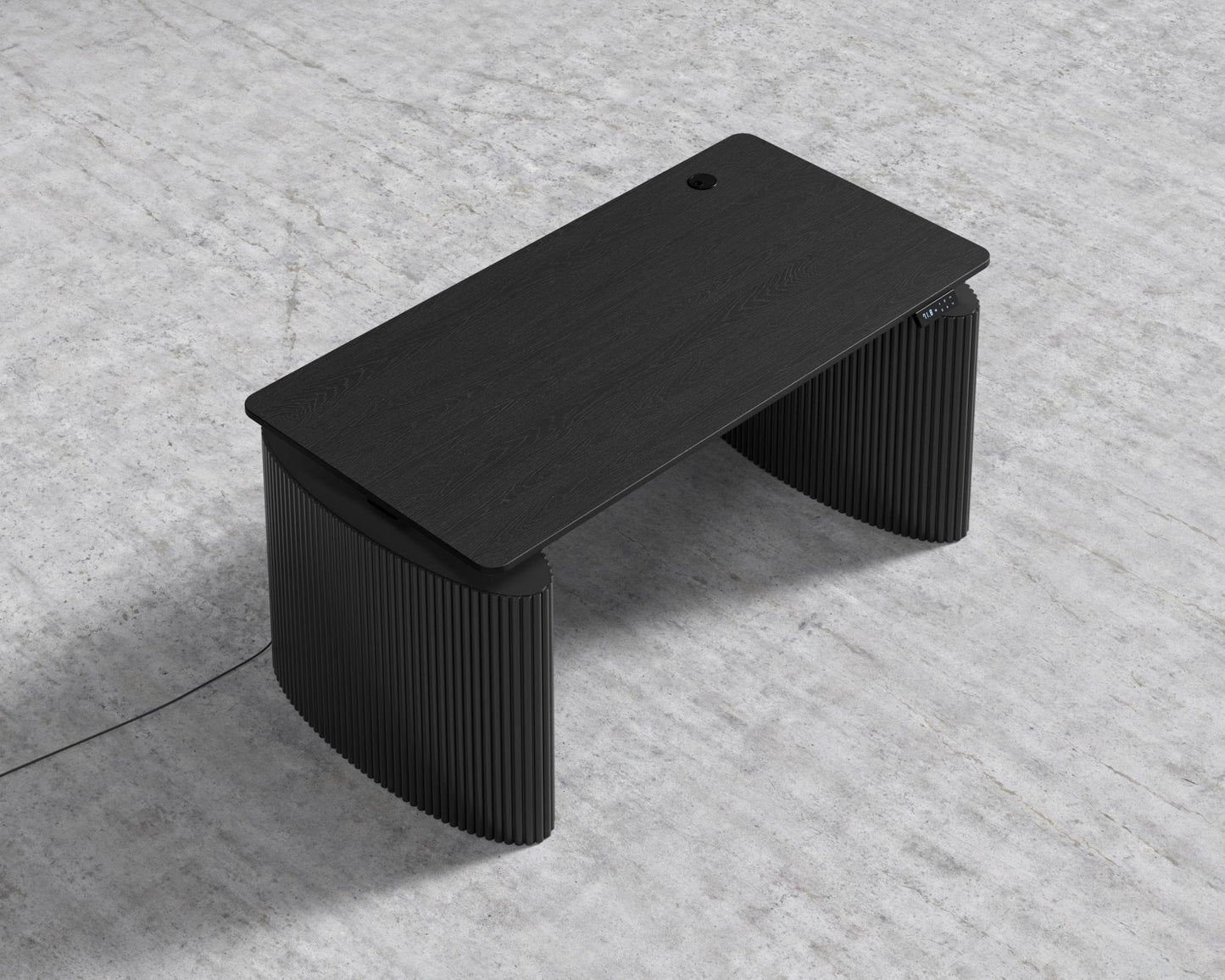 Athena Standing Desk - Black, Ebony